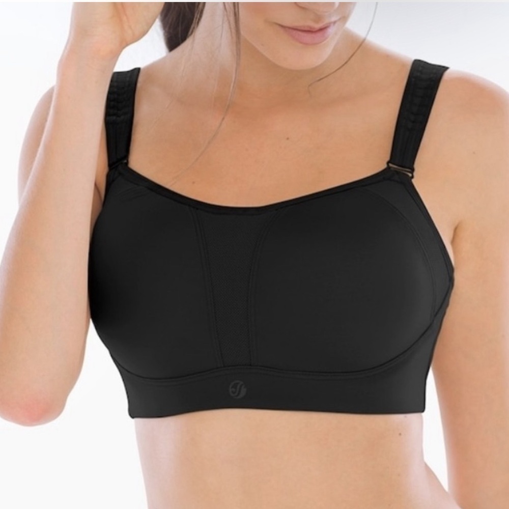 Soma sport black max support wireless full coverage bra 34C